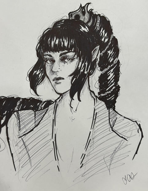ink sketch